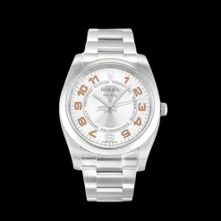 Rolex Air-King Silver Arabic 114200