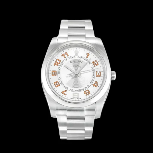 Rolex Air-King Silver Arabic 114200