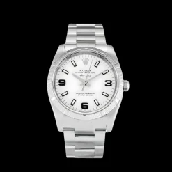 Rolex Air-King White Quarter Arabic 114210