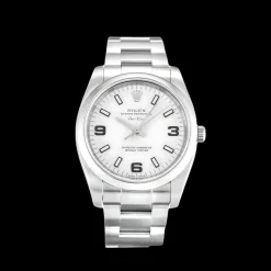Rolex Air-King White Quarter Arabic 114200