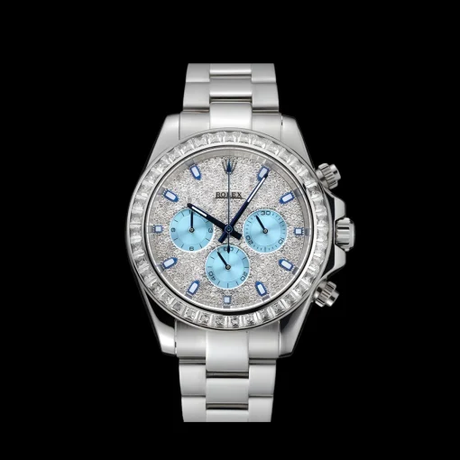 Rolex Cosmograph Daytona Diamond Dial Stainless Steel Case And Bracelet 1454251