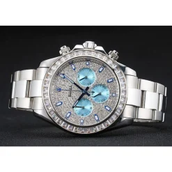 Rolex Cosmograph Daytona Diamond Dial Stainless Steel Case And Bracelet 1454251