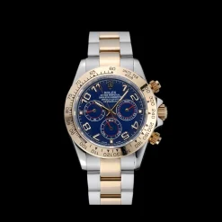 Rolex Cosmograph Daytona Blue Dial Two Tone Stainless Steel Bracelet 1454246