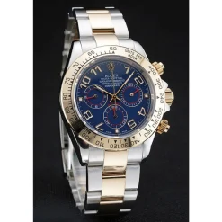 Rolex Cosmograph Daytona Blue Dial Two Tone Stainless Steel Bracelet 1454246