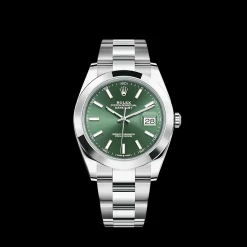 Rolex Datejust 126300 41mm Mint green (Oyster)