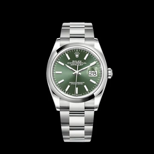Rolex Datejust 126200 36mm Mint green (Oyster)