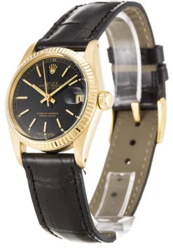 Rolex Datejust Black Dial Mid-Size 6827