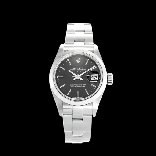 Rolex Datejust Black Dial Ladies 69160