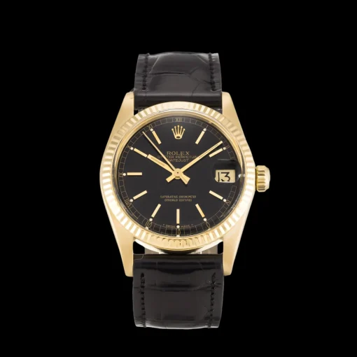 Rolex Datejust Black Dial Mid-Size 6827