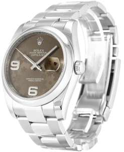 Rolex Datejust Brown Floral Dial 116200