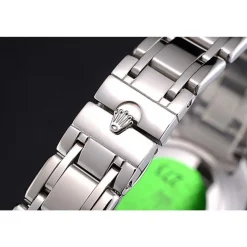 Rolex Datejust Diamond Dial Blue Jewels Bezel Stainless Steel Case And Bracelet 622834