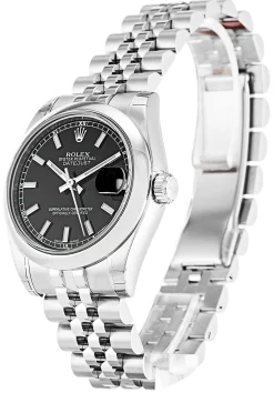 Rolex Datejust Lady Black Dial 178240