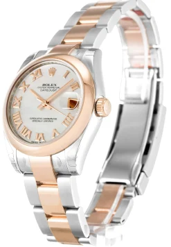 Rolex Datejust Mid-Size Pearl-White Dial 178241