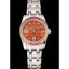 Rolex Datejust Pearlmaster 39 Cognac Dial Stainless Steel Case And Bracelet