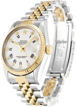 Rolex Datejust White Dial 16233