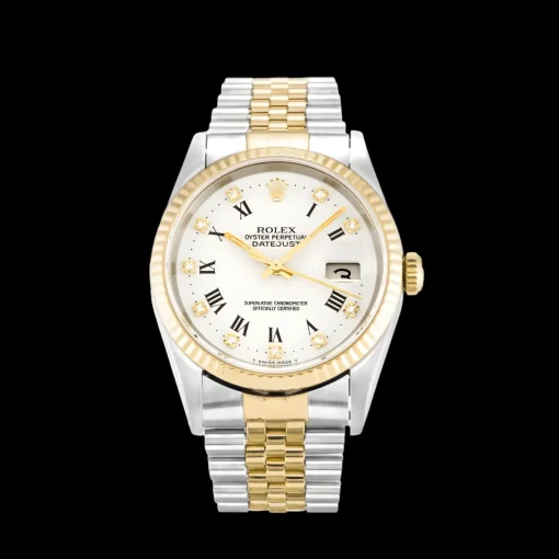 Rolex Datejust White Dial 16233