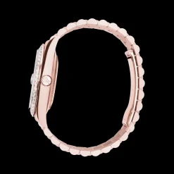Rolex Day-Date: 40 Everose gold, with a sundust, diamond-set dial, diamond-set bezel and a President bracelet, m228345rbr-0007