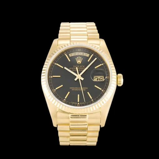 Rolex Day-Date Black 18038