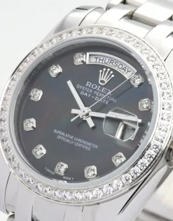 Rolex Day-Date Black Dial 118346