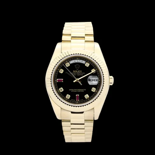 Rolex Day-Date Black Dial 118238
