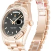 Rolex Day-Date II Black Dial 218235