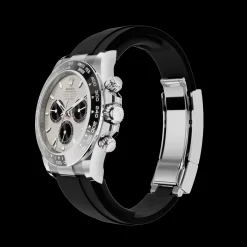 Rolex Daytona Cosmograph: Oyster, 40 mm, White gold, Steel and bright black dial, m126519ln-0006