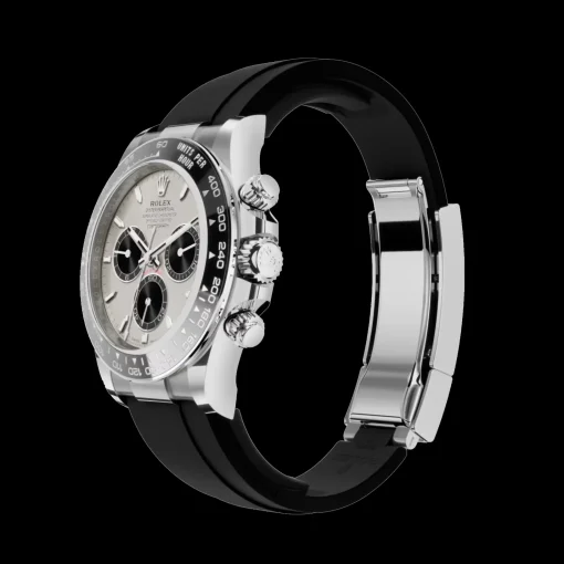 Rolex Daytona Cosmograph: Oyster, 40 mm, White gold, Steel and bright black dial, m126519ln-0006