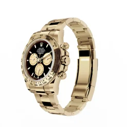 Rolex Daytona Cosmograph: Oyster, 40 mm, Yellow gold, Black and champagne-colour dial, m126508-0002