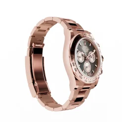 Rolex Daytona Cosmograph: Oyster, 40 mm, Everose gold, Bright black and Sundust dial, m126505-0001