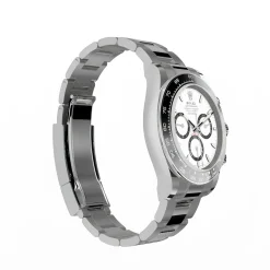 Rolex Daytona Cosmograph: Oyster, 40 mm, Black, White dial, m126500ln-0001