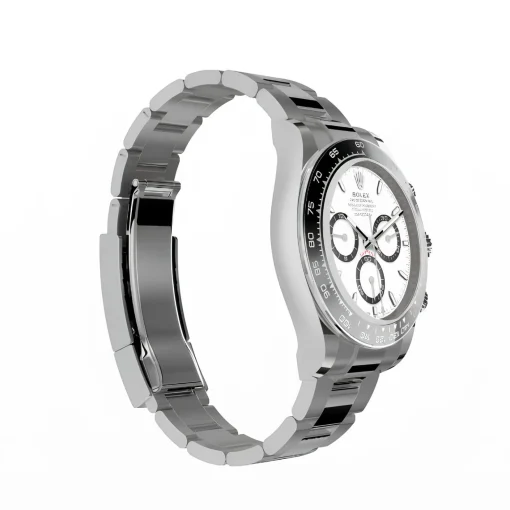 Rolex Daytona Cosmograph: Oyster, 40 mm, Black, White dial, m126500ln-0001