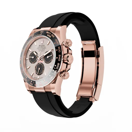 Rolex Daytona Cosmograph: Oyster, 40 mm, Everose gold, Sundust and bright black dial, m126515ln-0006