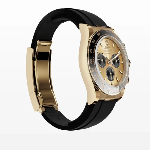 Rolex Daytona Cosmograph: Oyster, 40 mm, Yellow gold, Golden and bright black dial, m126518ln-0012