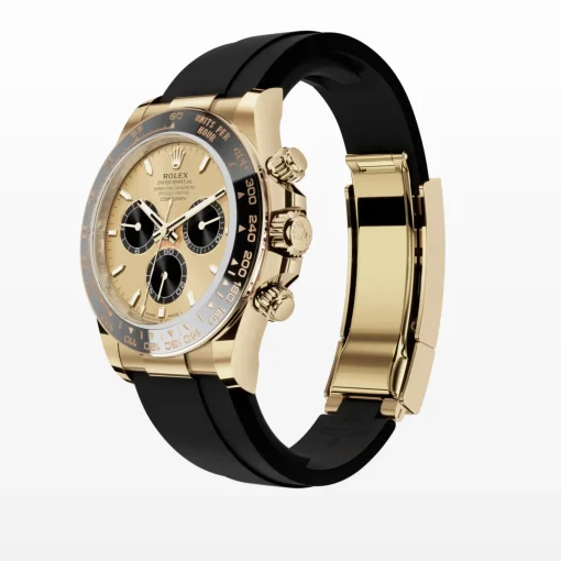 Rolex Daytona Cosmograph: Oyster, 40 mm, Yellow gold, Golden and bright black dial, m126518ln-0012
