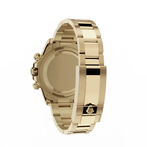 Rolex Daytona Cosmograph: Oyster, 40 mm, Yellow gold, Black and champagne-colour dial, m126508-0002