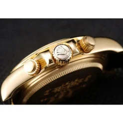 Rolex Daytona Lady Gold Case Crystal Studded Bezel Crystal Studded Dial 98238