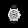 Rolex Daytona Lady Stainless Steel Case Crystal Studded Bezel Crystal Studded Dial