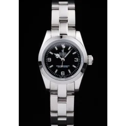 Rolex Explorer Polished Stainless Steel Black Dial 98089