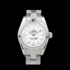 Rolex Explorer Polished Stainless Steel White Dial 98088