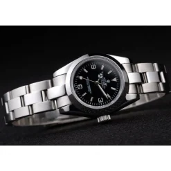 Rolex Explorer Polished Stainless Steel Black Dial 98089