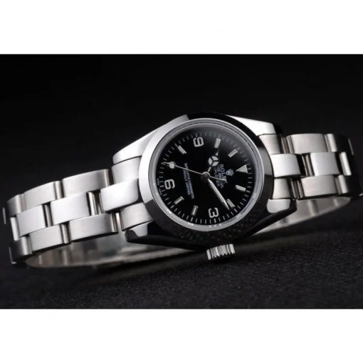 Rolex Explorer Polished Stainless Steel Black Dial 98089