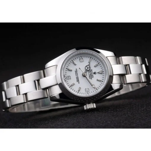 Rolex Explorer Polished Stainless Steel White Dial 98088