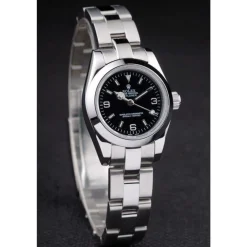 Rolex Explorer Polished Stainless Steel Black Dial 98089