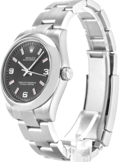 Rolex Lady Oyster Perpetual 31mm Black 177200