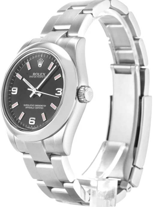 Rolex Lady Oyster Perpetual 31mm Black 177200