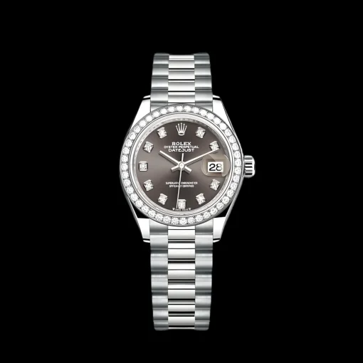 Rolex Lady-Datejust 279139RBR 28mm Dark grey