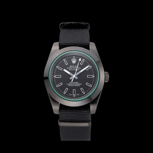 Rolex Milgauss Bamford Black Nylon Strap 622001