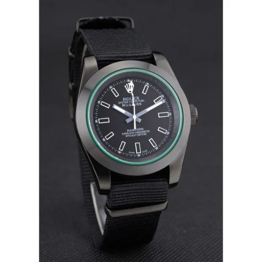 Rolex Milgauss Bamford Black Nylon Strap 622001
