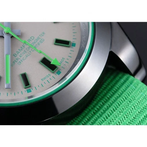 Rolex Milgauss Bamford Green Nylon Strap 622004