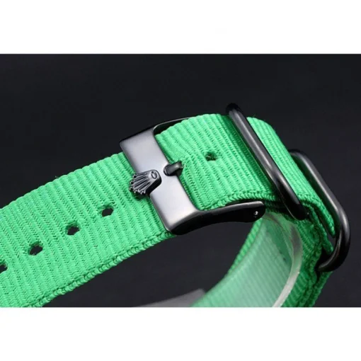Rolex Milgauss Bamford Green Nylon Strap 622004